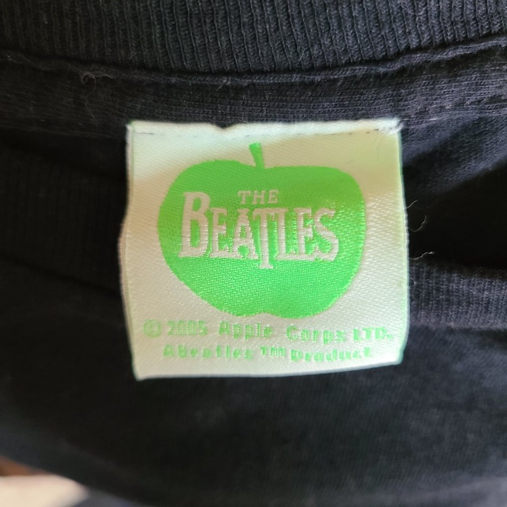 The Beatles Size (2XL) 100% Cotton Black T Shirt - Picture 4 of 6